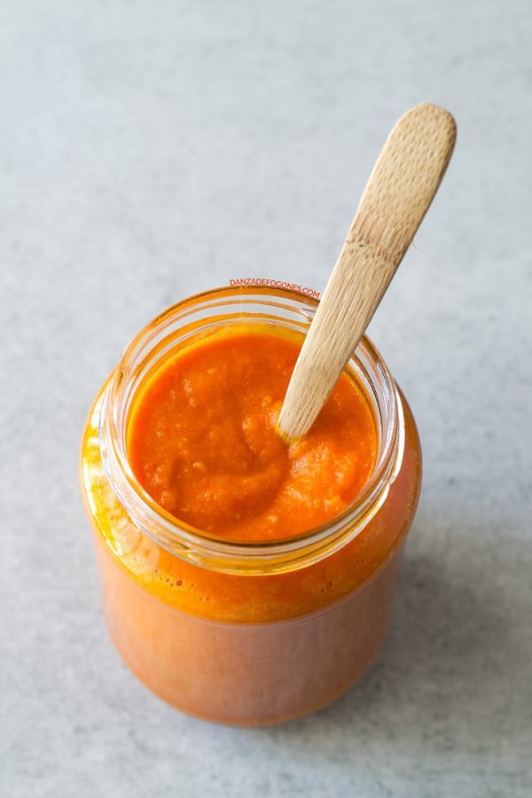 CREMA de ZANAHORIAS 370 ml - Zanahoria, Cebolla, Pimienta y Sal