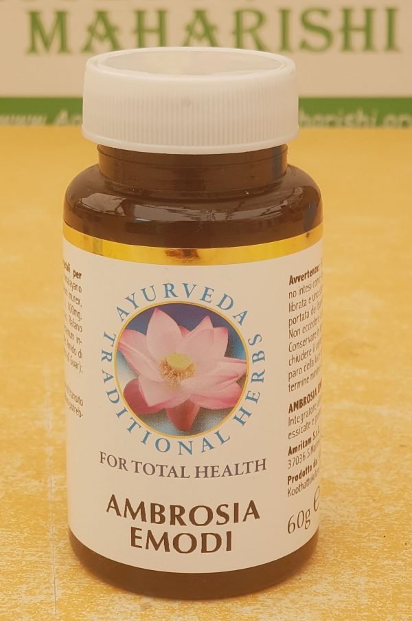 AMBROSIA EMODI: Beneficia Vesicula biliar, dolor abdominal, Peristalsis intestinal.