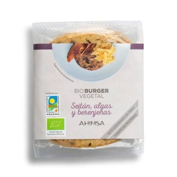 Hamburguesas Seitan, Algas y Berenjenas  160 gr. 2 unidades