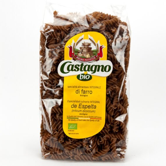 ESPIRALES ESPELTA INTEGRALES 100%   500 gr