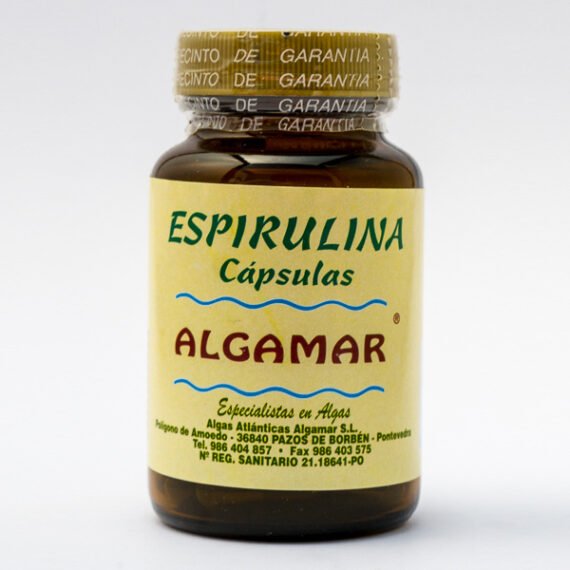 ESPIRULINA 180 caps 500 mg