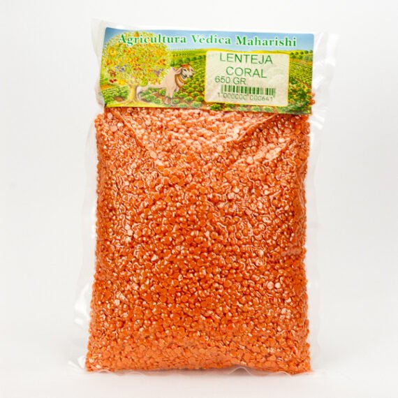 Lenteja ROJA   Pack 500 gr.  - Envase Compostable -