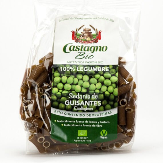 MACARRON 100% GUISANTE VERDE  250 GR    --------