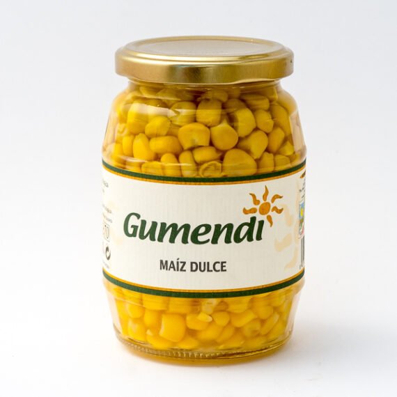 MAIZ Cocido grano , envase cristal   340 gr.