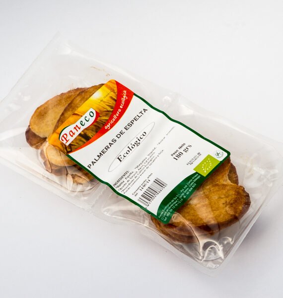 PALMERAS DE ESPELTA 10 UNIDADES 160 GRAMOS . BUENISIMAS !!!!