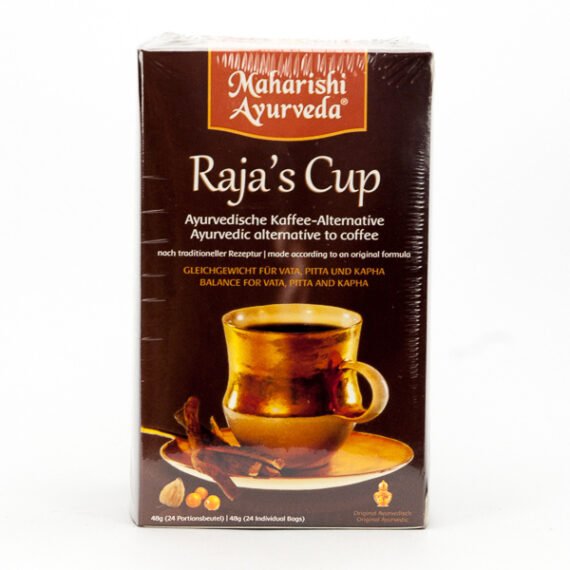 RAJA'S CUP - Hierbas del Himalaya CAFÉ -SIN CAFEINA - ENERGIA!!! 24 Bolsitas 48 g.