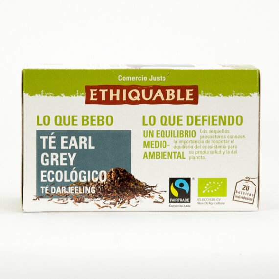 INFUSIÓN DARGELIN EARLE GREY TE NEGRO   20 filtros