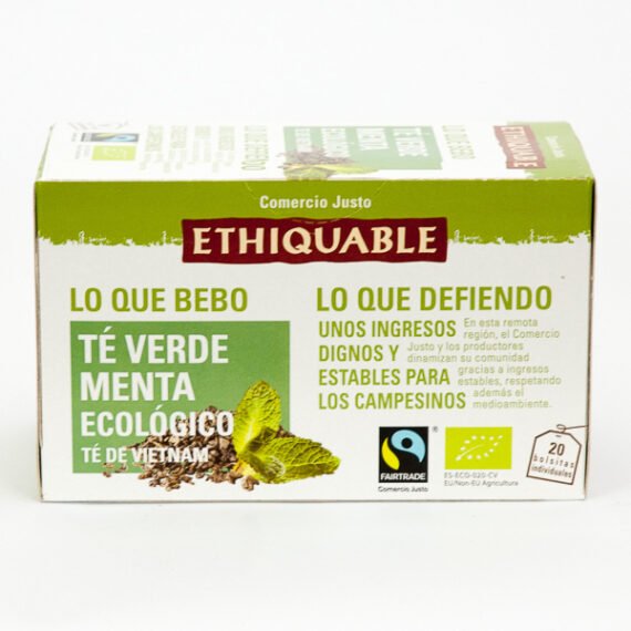 INFUSIÓN TE VERDE CON MENTA 20 filtros