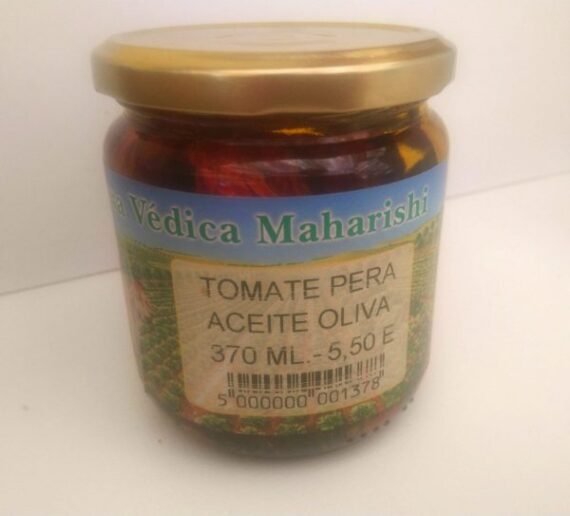 TOMATE PERA DESHIDRATADO en Aceite oliva Bio, 370 ml bote cristal **DELICIA**
