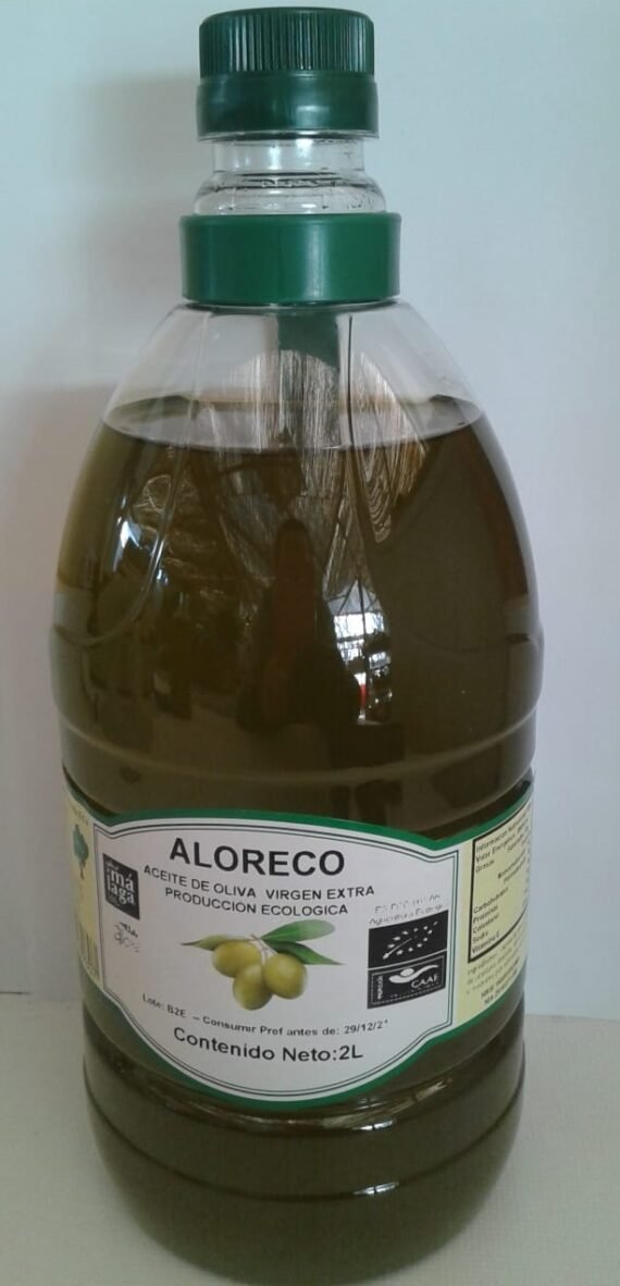 ACEITE - Zumo OLIVA - Ecológico -  Manzanilla Aloreña -2 litros
