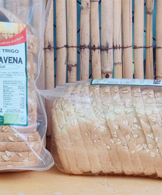 PAN ESPELTA INTEGRAL con AVENA  - 400 g. cortado