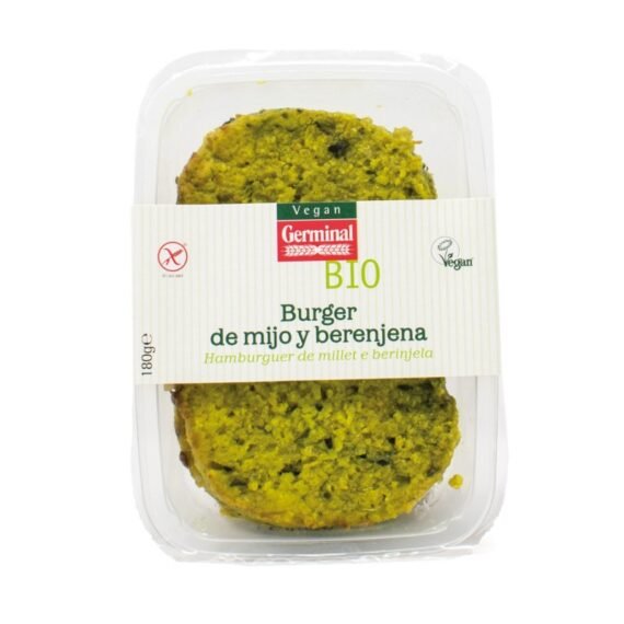 Hamburguesas Mijo y Berenjenas