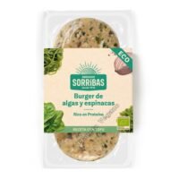 Hamburguesas Algas y Espinacas  160 gr. 2 unidades
