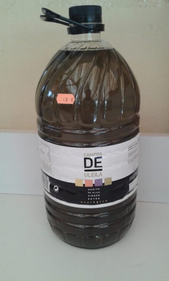 ACEITE - Zumo OLIVA - Ecológico -  MULTIVARIETAL - 5 litros