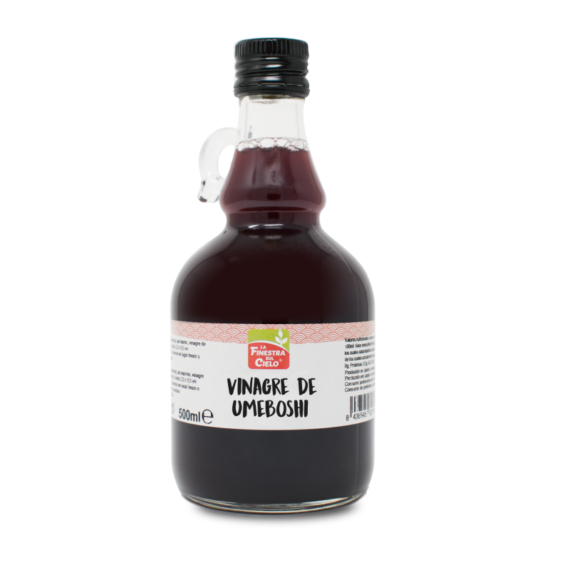VINAGRE DE UMEBOSHI   500 ML BOTELLA CRISTAL