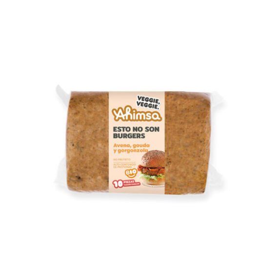Hamburguesas Avena, Gouda y Gorgonzola 160gr 2 unidades