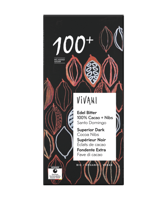 CHOCOLATE NEGRO 100% - VIVANI -